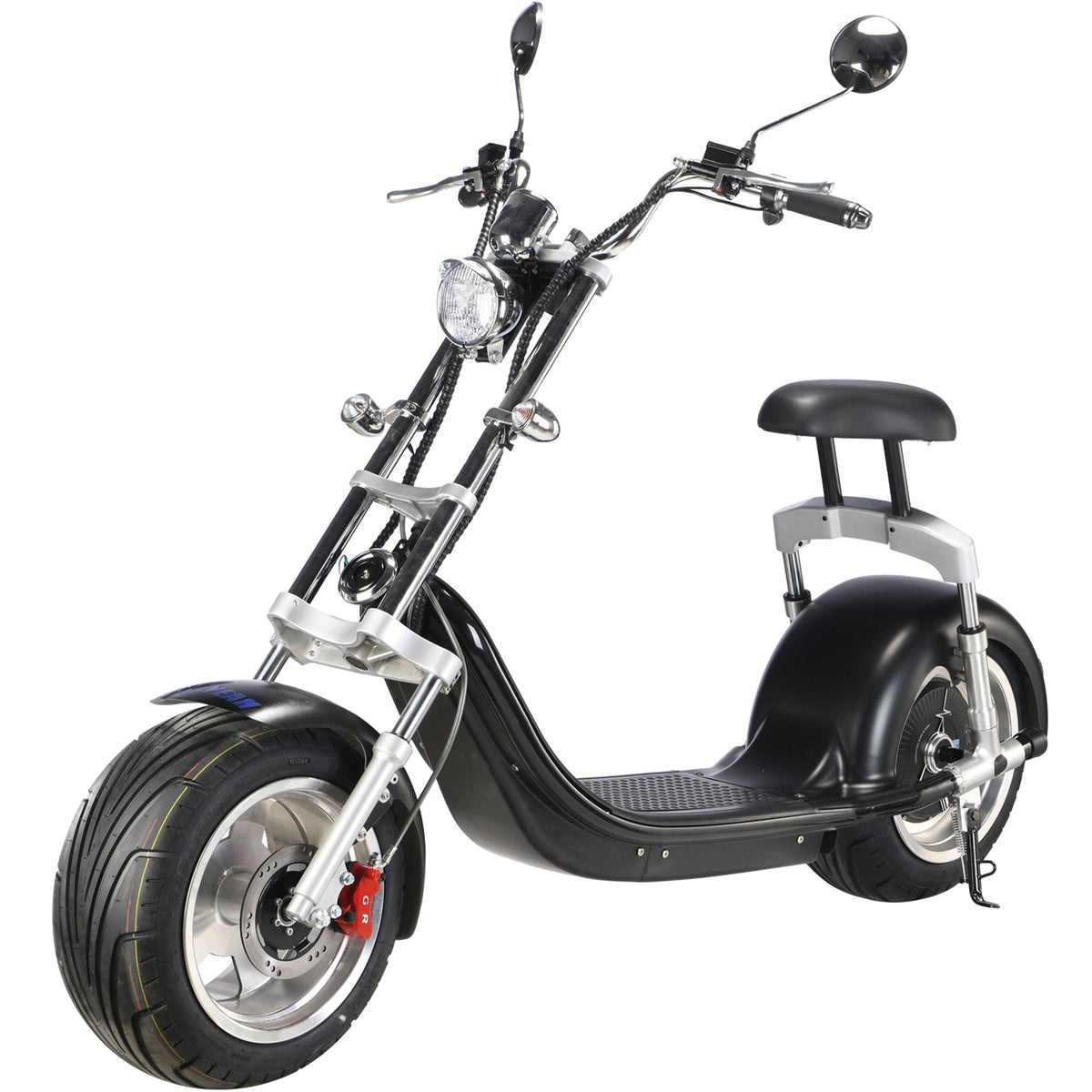 MotoTec Knockout 60V/12Ah 1000W Fat Tire Electric Scooter